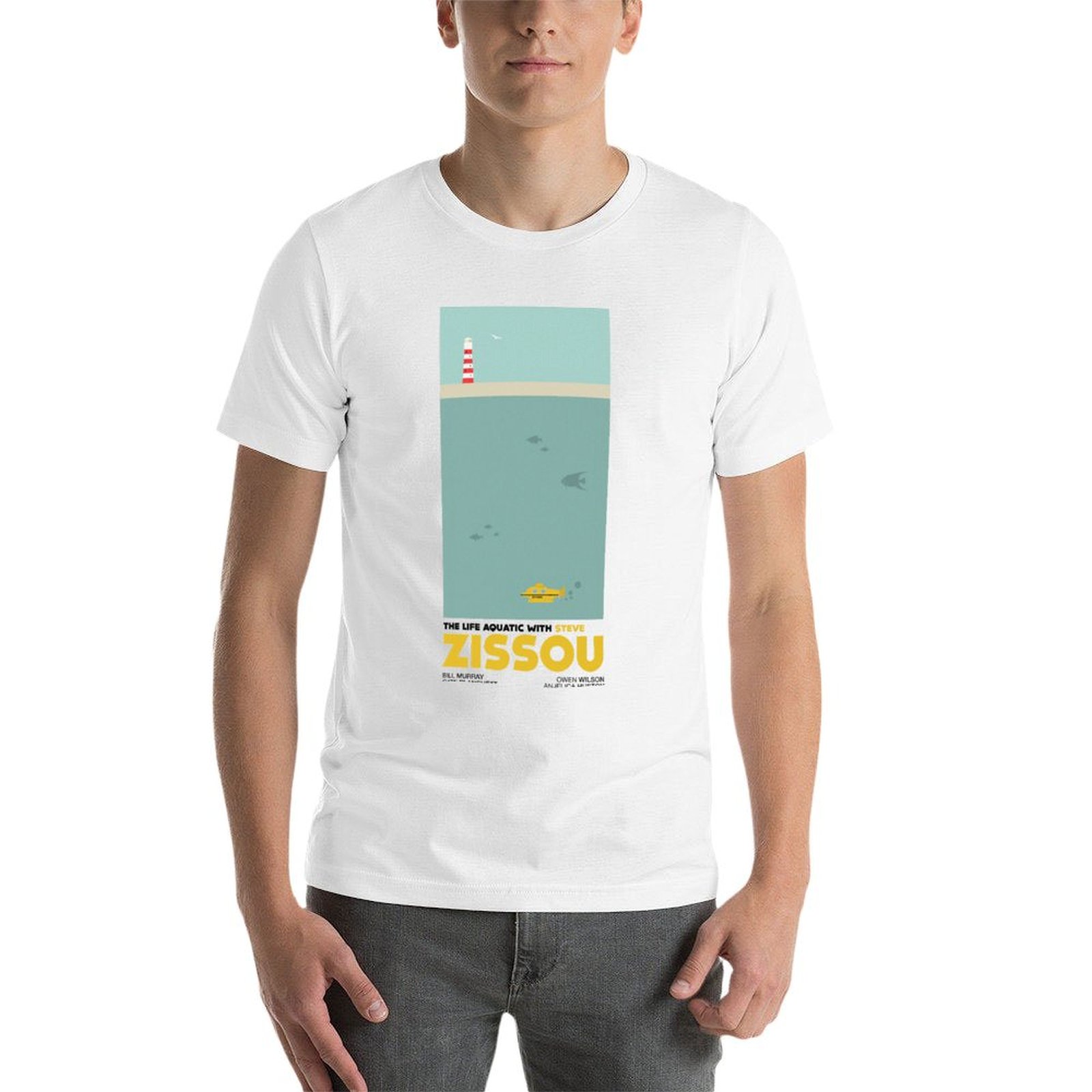 T-shirt The Life Aquatic (con  - Aquatic Sports Wear recensione e prezzo